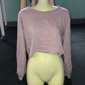 Crop long sleeve